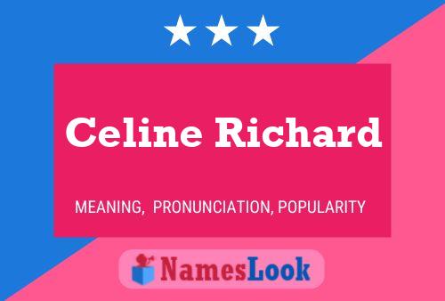 Celine Richard Naam Poster