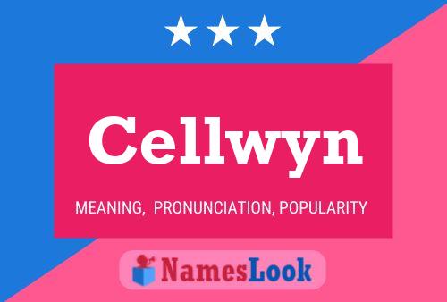 Cellwyn Naam Poster