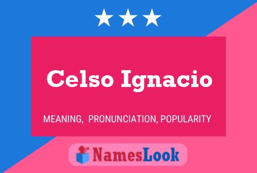 Celso Ignacio Naam Poster