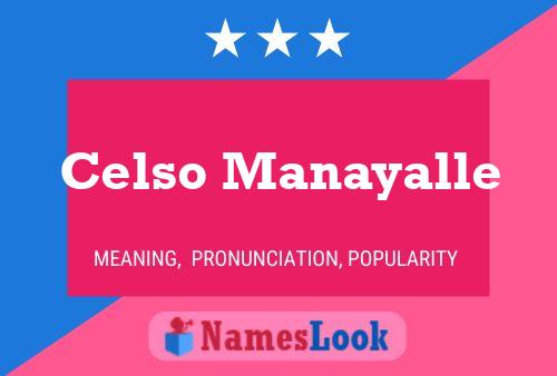 Celso Manayalle Naam Poster