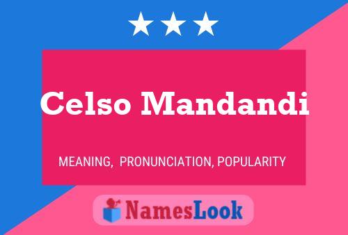 Celso Mandandi Naam Poster