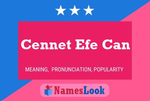 Cennet Efe Can Naam Poster