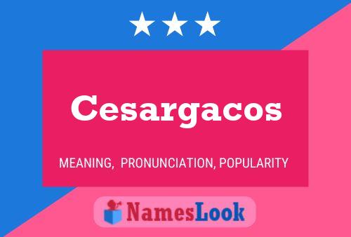 Cesargacos Naam Poster