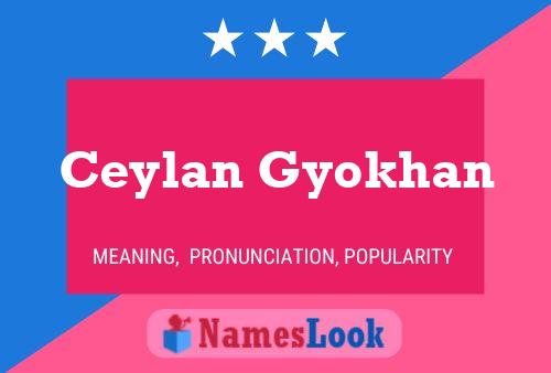 Ceylan Gyokhan Naam Poster