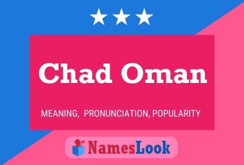 Chad Oman Naam Poster