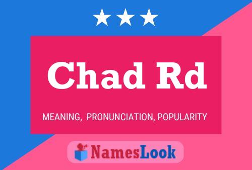 Chad Rd Naam Poster