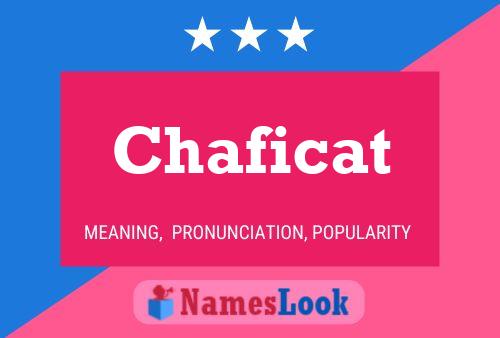 Chaficat Naam Poster