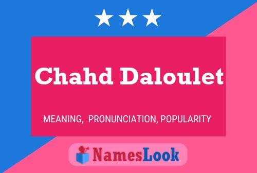 Chahd Daloulet Naam Poster