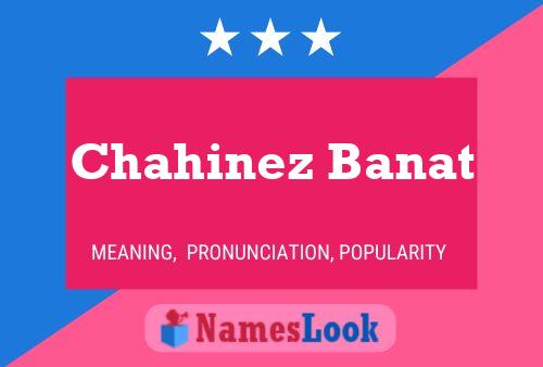 Chahinez Banat Naam Poster