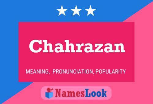 Chahrazan Naam Poster