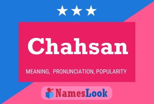 Chahsan Naam Poster