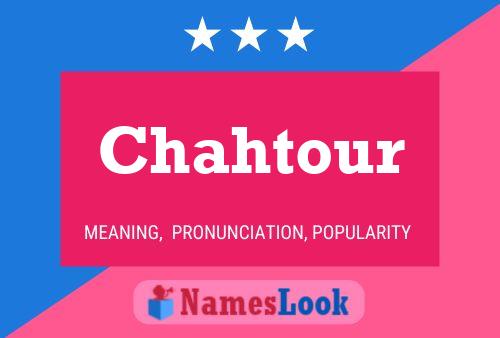 Chahtour Naam Poster