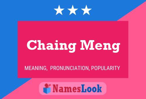 Chaing Meng Naam Poster