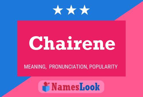 Chairene Naam Poster