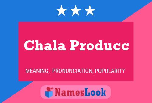 Chala Producc Naam Poster