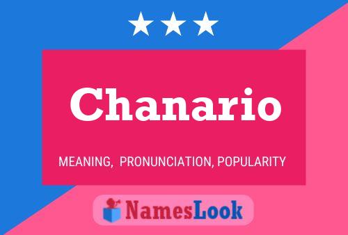 Chanario Naam Poster