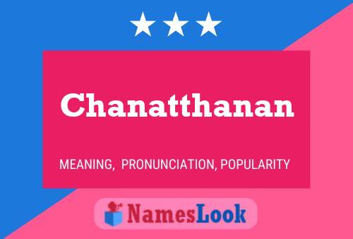 Chanatthanan Naam Poster