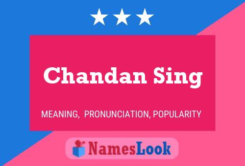 Chandan Sing Naam Poster