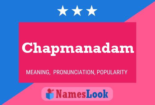 Chapmanadam Naam Poster