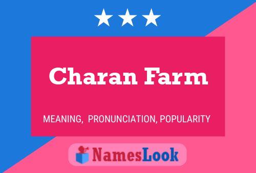 Charan Farm Naam Poster