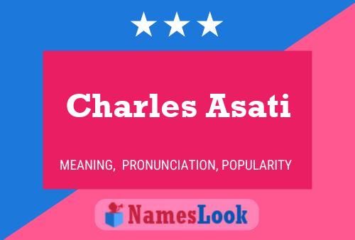 Charles Asati Naam Poster