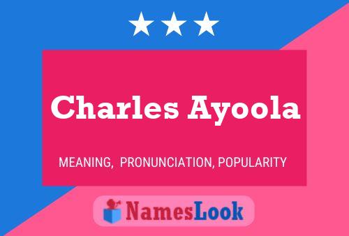 Charles Ayoola Naam Poster