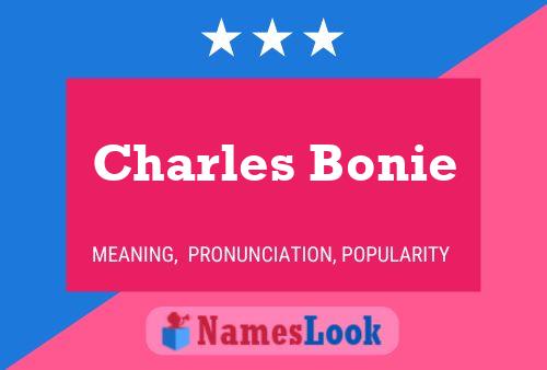 Charles Bonie Naam Poster