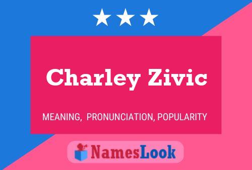 Charley Zivic Naam Poster