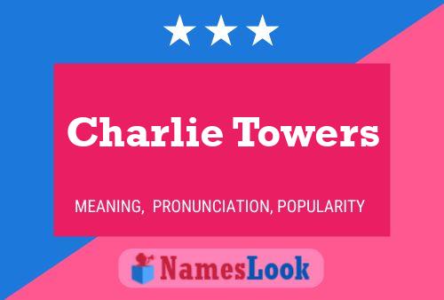 Charlie Towers Naam Poster