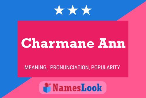 Charmane Ann Naam Poster