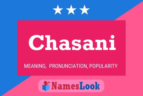 Chasani Naam Poster