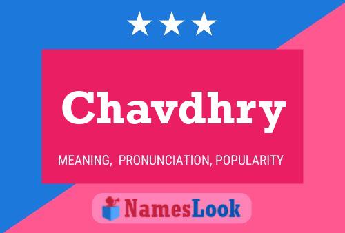 Chavdhry Naam Poster