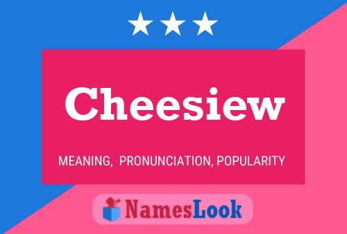 Cheesiew Naam Poster