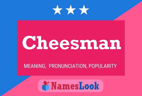 Cheesman Naam Poster