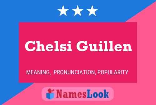 Chelsi Guillen Naam Poster