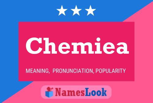 Chemiea Naam Poster