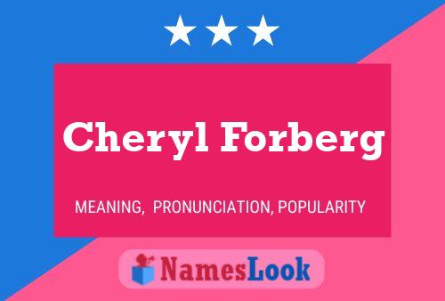 Cheryl Forberg Naam Poster