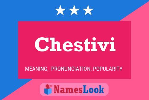 Chestivi Naam Poster