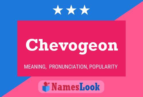 Chevogeon Naam Poster