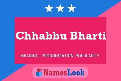 Chhabbu Bharti Naam Poster