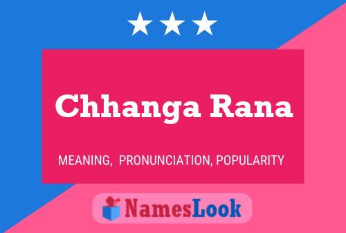 Chhanga Rana Naam Poster