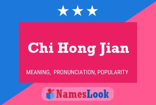 Chi Hong Jian Naam Poster