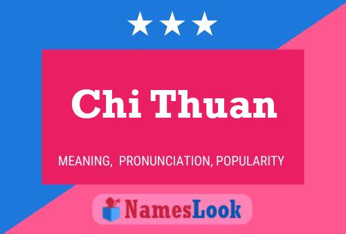 Chi Thuan Naam Poster