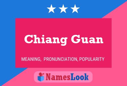 Chiang Guan Naam Poster