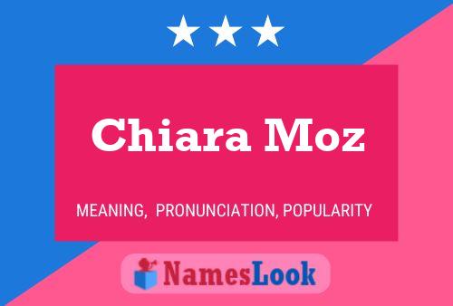 Chiara Moz Naam Poster