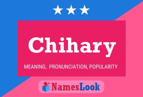 Chihary Naam Poster