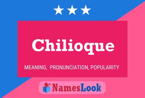 Chilioque Naam Poster