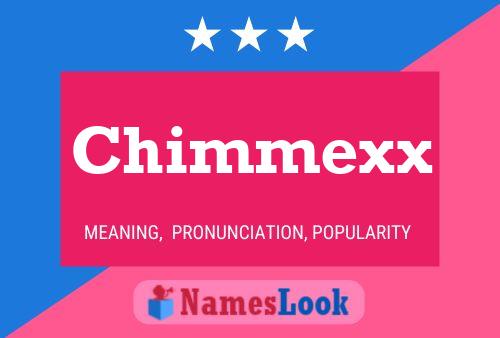 Chimmexx Naam Poster