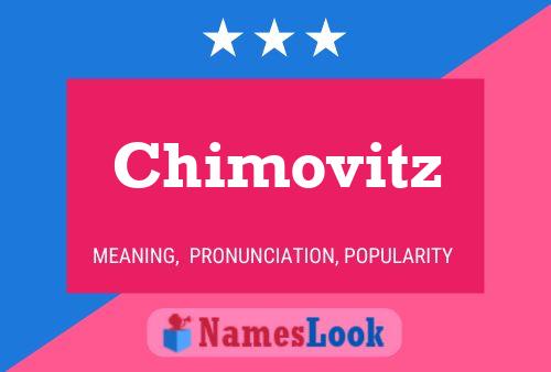 Chimovitz Naam Poster