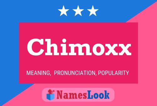 Chimoxx Naam Poster